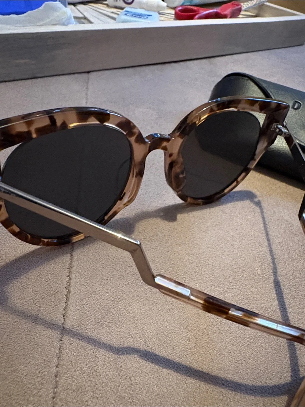 Diff Eyewear Penny Tortoiseshell Cat-Eye Sunglasses - Brown